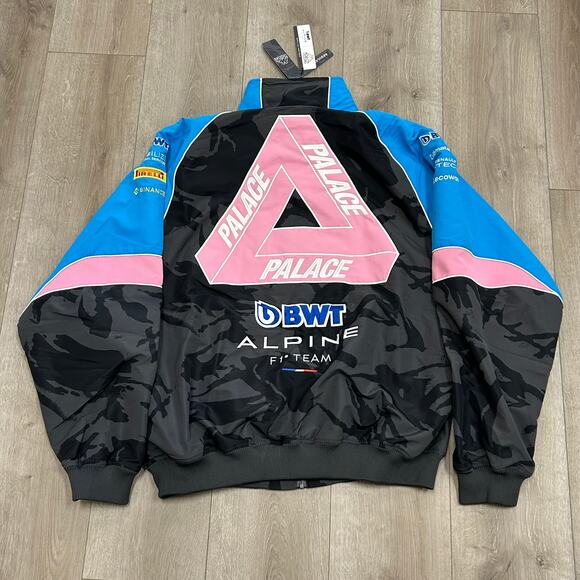 Palace x Kappa For Alpine Tracksuit Top Night Desert Camo Jacket size XXL 2XL B4 - Picture 7 of 8